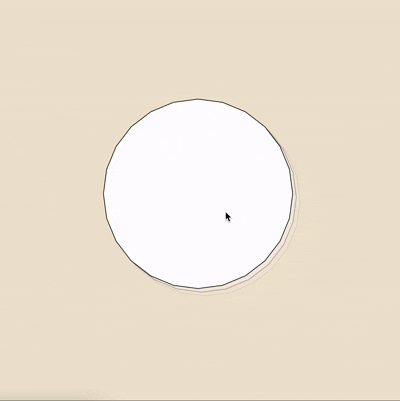 Interaction for the sound 'squeezing paper bag'. #5