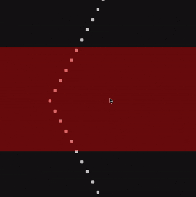 Interaction for the sound 'zipper'. #3