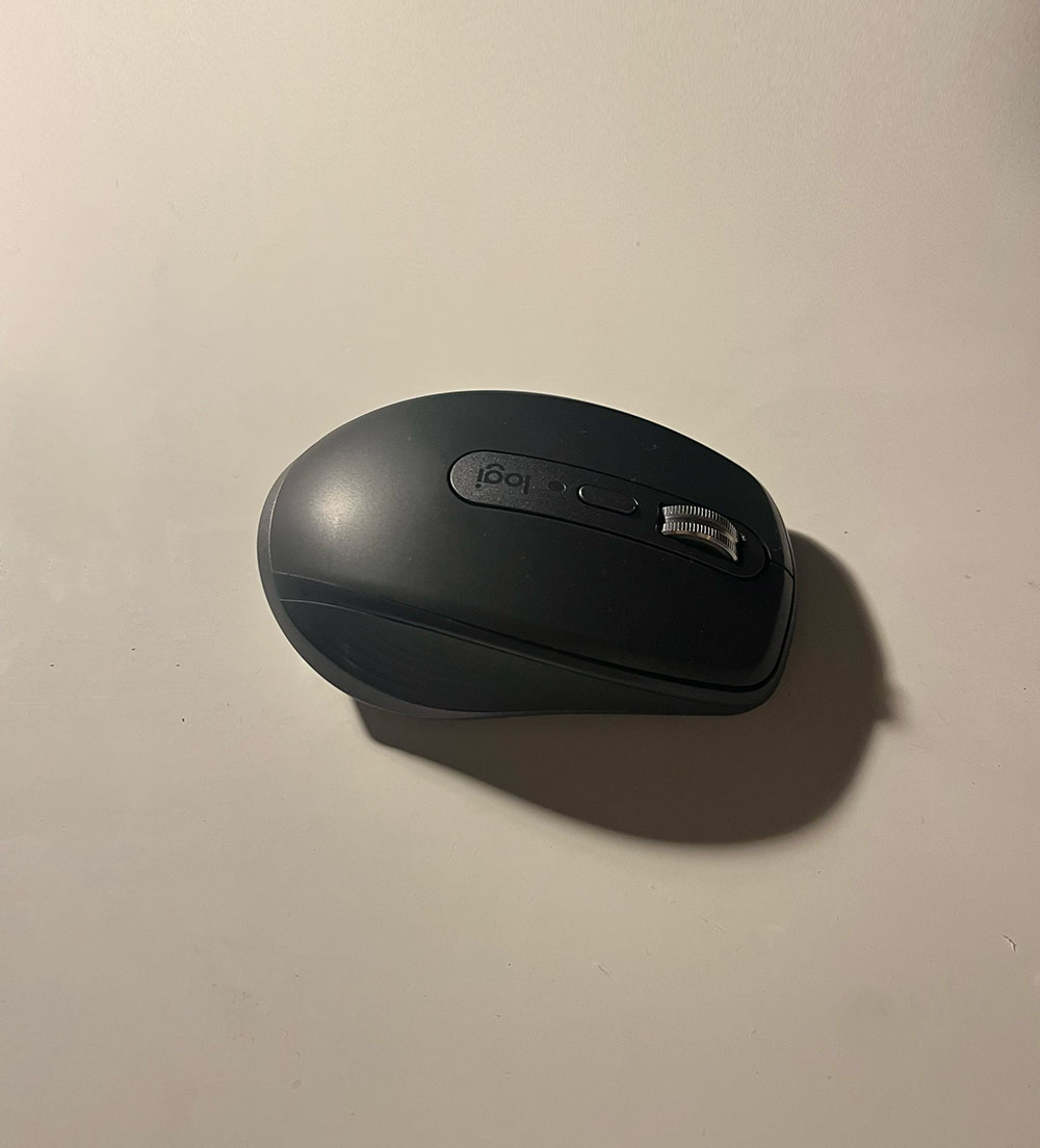 Right side of the mouse