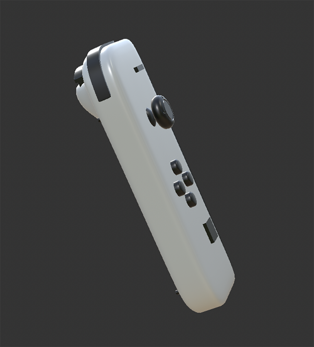 The side of Joy Con (left)'s model