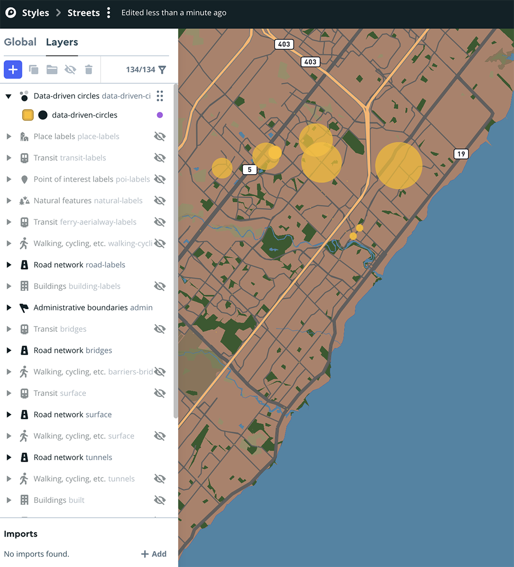 Mapbox testing on bivariate spatial data